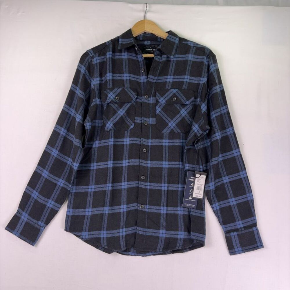 Kenneth Cole New York Plaid Cozy Flannel Shirt